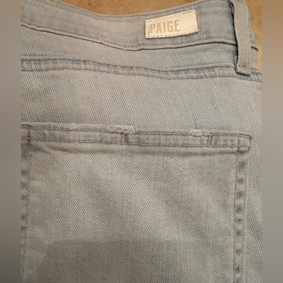 NWOT PAIGE High Rise Bell Canyon Flare Jeans In Powell Wash Women’s 30 - Picture 6 of 10